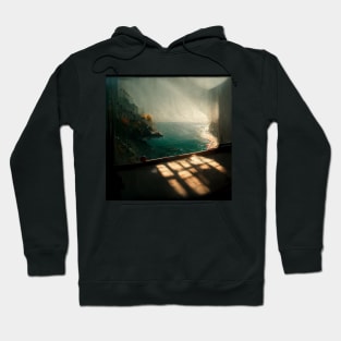 Golden sun on the Amalfi Coast III Hoodie